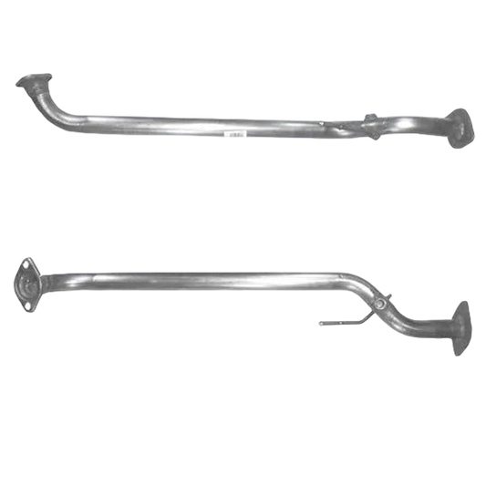 Auspuffrohr Abgasrohr Flexrohr Hosenrohr Abgaskrümmer Rohr bis EURO 3 E-Prüfzeichen für NISSAN ALMERA 1.5L 16-V-QG15DE-Motor u.a. BM CATALYSTS