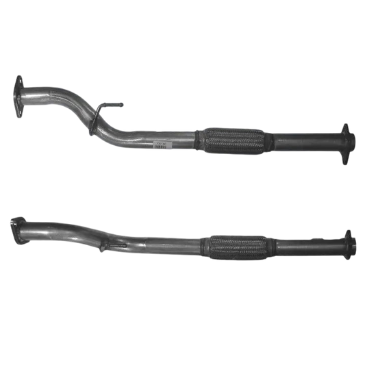 Auspuffrohr Abgasrohr Flexrohr Hosenrohr Abgaskrümmer Rohr bis EURO 3 E-Prüfzeichen für NISSAN ALMERA 2.2L Di & dCi Turbodiesel u.a. BM CATALYSTS