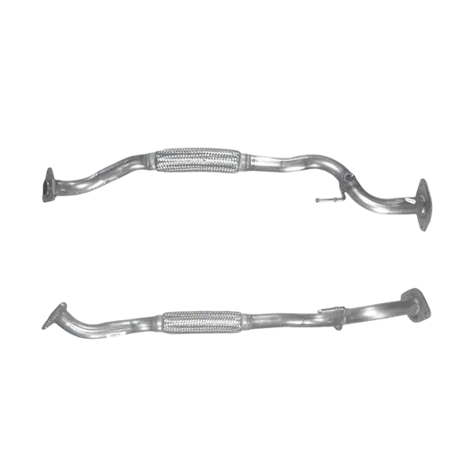 Auspuffrohr Abgasrohr Flexrohr Hosenrohr Abgaskrümmer Rohr bis EURO 3 E-Prüfzeichen für NISSAN ALMERA TINO 1.8L 16-V-QG18DE-Motor u.a. BM CATALYSTS