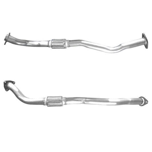 Auspuffrohr Abgasrohr Flexrohr Hosenrohr Abgaskrümmer Rohr bis EURO 3 E-Prüfzeichen für NISSAN NAVARA 2.5L TDi 4x4 D22-Serie; YD25DDTi-Motor... BM CATALYSTS