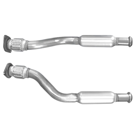 Auspuffrohr Abgasrohr Flexrohr Hosenrohr Abgaskrümmer Rohr bis EURO 3 E-Prüfzeichen für NISSAN PRIMASTAR 1.9L DCI F9Q760;762  ohne DPF u.a. BM CATALYSTS