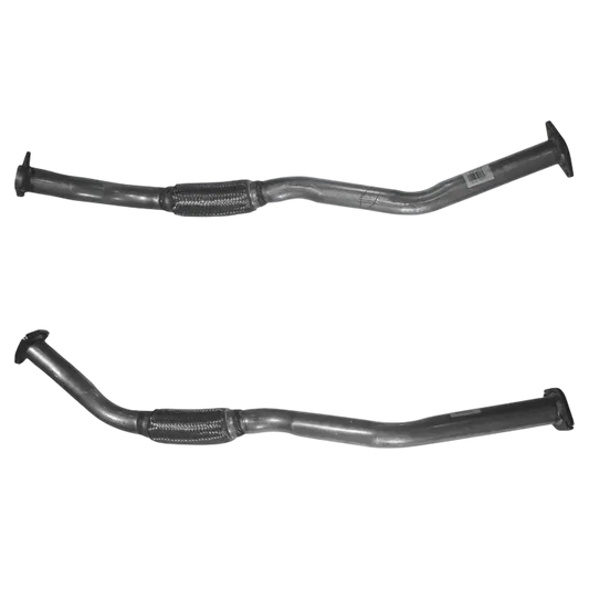 Auspuffrohr Abgasrohr Flexrohr Hosenrohr Abgaskrümmer Rohr bis EURO 3 E-Prüfzeichen für NISSAN TERRANO 3L Di TD ZD30 Motor u.a. BM CATALYSTS