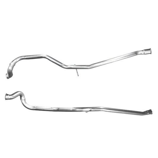 Auspuffrohr Abgasrohr Flexrohr Hosenrohr Abgaskrümmer Rohr bis EURO 3 E-Prüfzeichen für PEUGEOT 206 2L HDi Kombi DW10TD Motor u.a. BM CATALYSTS