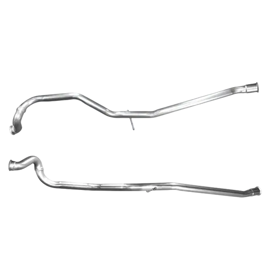 Auspuffrohr Abgasrohr Flexrohr Hosenrohr Abgaskrümmer Rohr bis EURO 3 E-Prüfzeichen für PEUGEOT 206 2L HDi Kombi DW10TD Motor u.a. BM CATALYSTS