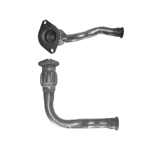 Auspuffrohr Abgasrohr Flexrohr Hosenrohr Abgaskrümmer Rohr bis EURO 3 E-Prüfzeichen für RENAULT CLIO 1.9L DTi Turbo Diesel Mk 2 F9Q780 u.a. BM CATALYSTS