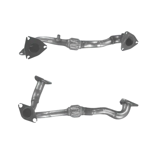 Auspuffrohr Abgasrohr Flexrohr Hosenrohr Abgaskrümmer Rohr bis EURO 3 E-Prüfzeichen für SUZUKI GRAND VITARA 2.7L V6 H27A Motor u.a. BM CATALYSTS
