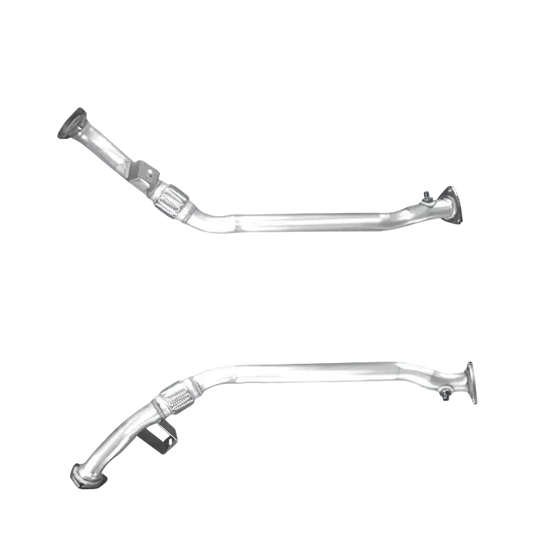 Auspuffrohr Abgasrohr Flexrohr Hosenrohr Abgaskrümmer Rohr bis EURO 3 oder 4 E-Prüfzeichen für AUDI A4 2L FSi Schaltgetriebe AWA Motor u.a. BM CATALYSTS