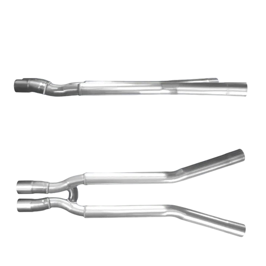 Auspuffrohr Abgasrohr Flexrohr Hosenrohr Abgaskrümmer Rohr bis EURO 3 oder 4 E-Prüfzeichen für AUDI A8 4.2L TDI Quattro BMC; BVN Motors 2.... BM CATALYSTS