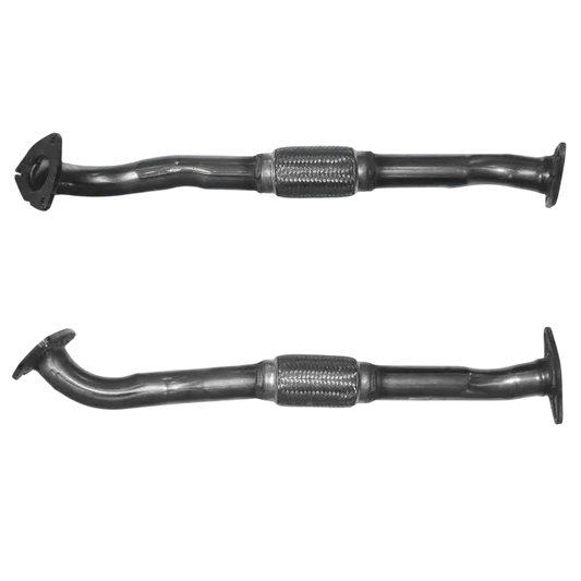 Auspuffrohr Abgasrohr Flexrohr Hosenrohr Abgaskrümmer Rohr bis EURO 3 oder 4 E-Prüfzeichen für FIAT STILO 1.9L JTD 192A1 Motor u.a. BM CATALYSTS