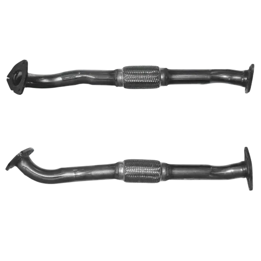 Auspuffrohr Abgasrohr Flexrohr Hosenrohr Abgaskrümmer Rohr bis EURO 3 oder 4 E-Prüfzeichen für FIAT STILO 1.9L JTD 192A1 Motor u.a. BM CATALYSTS