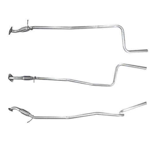 Auspuffrohr Abgasrohr Flexrohr Hosenrohr Abgaskrümmer Rohr bis EURO 3 oder 4 E-Prüfzeichen für FORD FIESTA 1.3L Van A9JA; A9JB-Motoren; mit... BM CATALYSTS