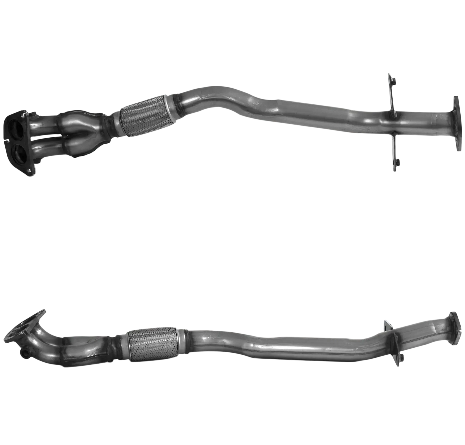 Auspuffrohr Abgasrohr Flexrohr Hosenrohr Abgaskrümmer Rohr bis EURO 3 oder 4 E-Prüfzeichen für MITSUBISHI OUTLANDER 2.4L 16v 4WD 4G69 Motor... BM CATALYSTS