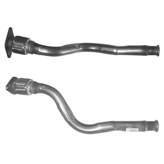 Auspuffrohr Abgasrohr Flexrohr Hosenrohr Abgaskrümmer Rohr bis EURO 3 oder 4 E-Prüfzeichen für NISSAN KUBISTAR 1.5L dCi K9K-Motor u.a. BM CATALYSTS