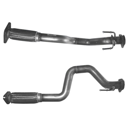 Auspuffrohr Abgasrohr Flexrohr Hosenrohr Abgaskrümmer Rohr bis EURO 3 oder 4 E-Prüfzeichen für VOLKSWAGEN BORA 1.6L 16 V FSi SCHLECHTER Motor... BM CATALYSTS