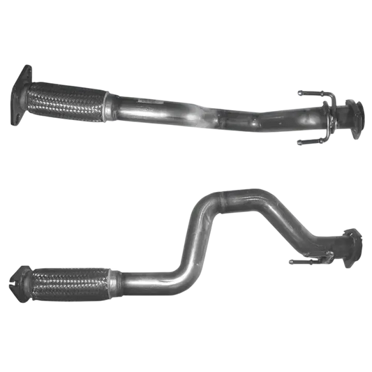 Auspuffrohr Abgasrohr Flexrohr Hosenrohr Abgaskrümmer Rohr bis EURO 3 oder 4 E-Prüfzeichen für VOLKSWAGEN BORA 1.6L 16 V FSi SCHLECHTER Motor... BM CATALYSTS