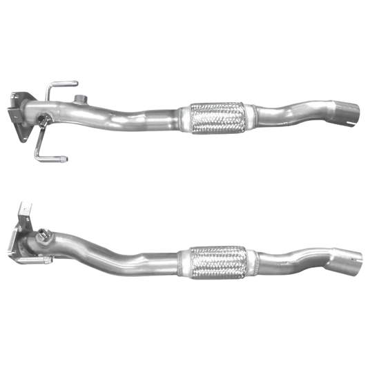 Auspuffrohr Abgasrohr Flexrohr Hosenrohr Abgaskrümmer Rohr bis EURO 4 E-Prüfzeichen für ALFA ROMEO MITO 1.3L JTDM 199A3-Motor; 1. c/Rohr; DPF... BM CATALYSTS