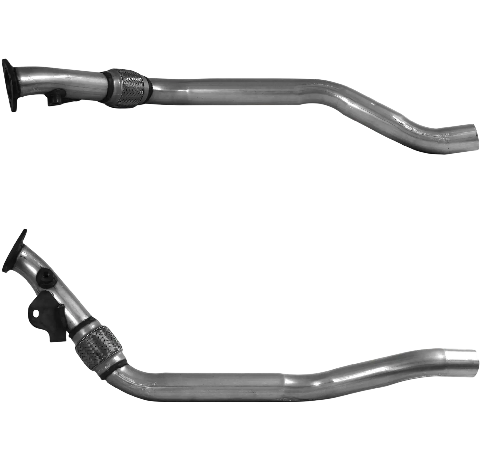 Auspuffrohr Abgasrohr Flexrohr Hosenrohr Abgaskrümmer Rohr bis EURO 4 E-Prüfzeichen für AUDI A4 1.9L TDi BRB-Motor; DPF u.a. BM CATALYSTS