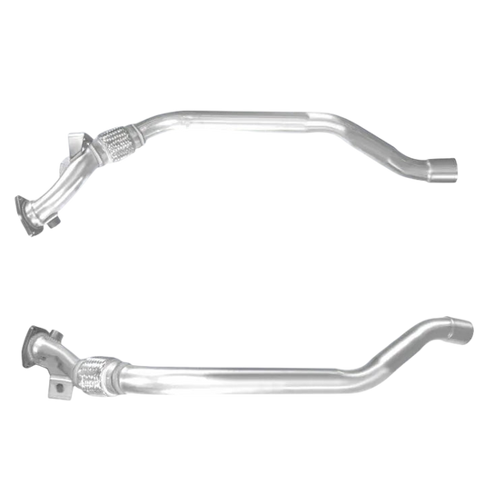 Auspuffrohr Abgasrohr Flexrohr Hosenrohr Abgaskrümmer Rohr bis EURO 4 E-Prüfzeichen für AUDI A4 2L TDi Limousine Automatik; BPW-Motor u.a. BM CATALYSTS