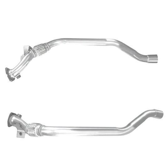 Auspuffrohr Abgasrohr Flexrohr Hosenrohr Abgaskrümmer Rohr bis EURO 4 E-Prüfzeichen für AUDI A4 2L TDi Limousine Automatik; BPW-Motor u.a. BM CATALYSTS