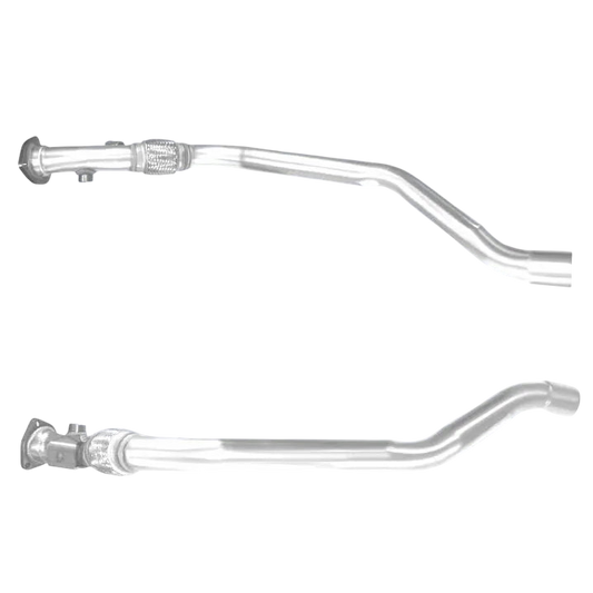 Auspuffrohr Abgasrohr Flexrohr Hosenrohr Abgaskrümmer Rohr bis EURO 4 E-Prüfzeichen für AUDI A4 2L TDi Schaltgetriebe u.a. BM CATALYSTS