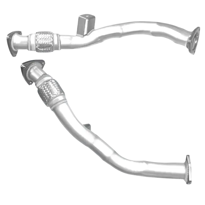 Auspuffrohr Abgasrohr Flexrohr Hosenrohr Abgaskrümmer Rohr bis EURO 4 E-Prüfzeichen für AUDI A4 3L TDi Quattro Schaltgetriebe BKN Motor; Kat... BM CATALYSTS