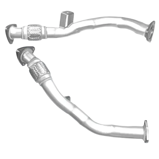Auspuffrohr Abgasrohr Flexrohr Hosenrohr Abgaskrümmer Rohr bis EURO 4 E-Prüfzeichen für AUDI A4 3L TDi Quattro Schaltgetriebe BKN Motor; Kat... BM CATALYSTS