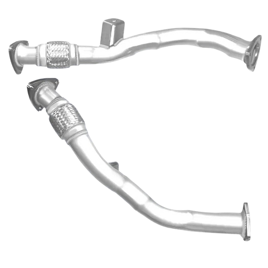 Auspuffrohr Abgasrohr Flexrohr Hosenrohr Abgaskrümmer Rohr bis EURO 4 E-Prüfzeichen für AUDI A4 3L TDi Quattro Schaltgetriebe BKN Motor; Kat... BM CATALYSTS
