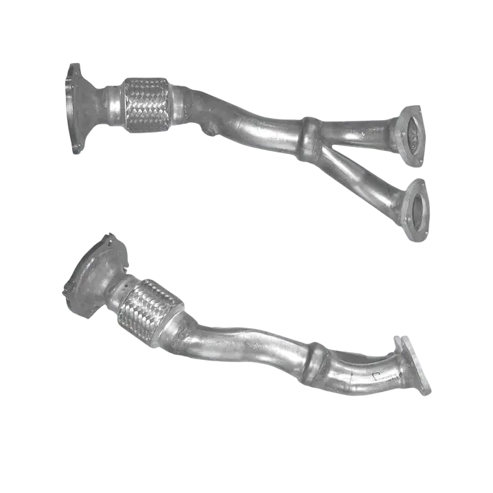 Auspuffrohr Abgasrohr Flexrohr Hosenrohr Abgaskrümmer Rohr bis EURO 4 E-Prüfzeichen für AUDI TT 1.8L 20v Turbo Quattro 190bhp BVR u.a. BM CATALYSTS