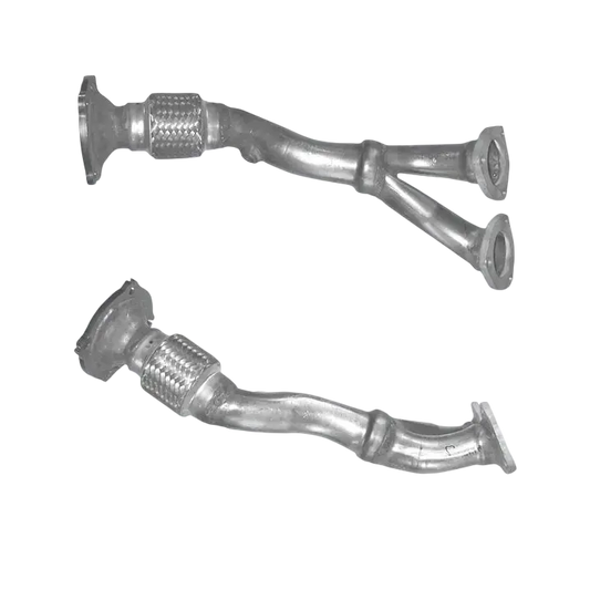 Auspuffrohr Abgasrohr Flexrohr Hosenrohr Abgaskrümmer Rohr bis EURO 4 E-Prüfzeichen für AUDI TT 1.8L 20v Turbo Quattro 190bhp BVR u.a. BM CATALYSTS