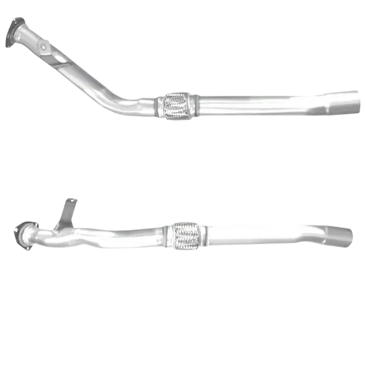 Auspuffrohr Abgasrohr Flexrohr Hosenrohr Abgaskrümmer Rohr bis EURO 4 E-Prüfzeichen für Audi A4 2.0L  u.a. BM CATALYSTS