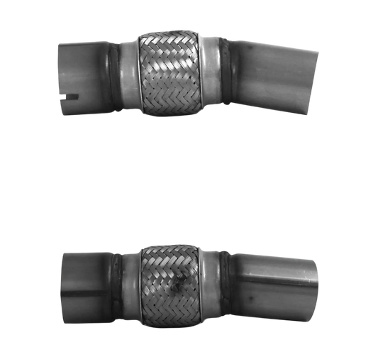 Auspuffrohr Abgasrohr Flexrohr Hosenrohr Abgaskrümmer Rohr bis EURO 4 E-Prüfzeichen für BMW 116d 2L E81/E87 Turbo Diesel N47 Motor Kat... BM CATALYSTS