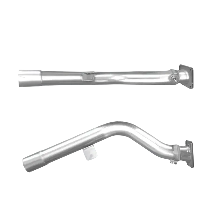 Auspuffrohr Abgasrohr Flexrohr Hosenrohr Abgaskrümmer Rohr bis EURO 4 E-Prüfzeichen für BMW 520d 2L E60;E61 M47N2 Motor DPF u.a. BM CATALYSTS