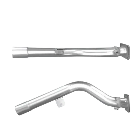 Auspuffrohr Abgasrohr Flexrohr Hosenrohr Abgaskrümmer Rohr bis EURO 4 E-Prüfzeichen für BMW 520d 2L E60;E61 M47N2 Motor DPF u.a. BM CATALYSTS