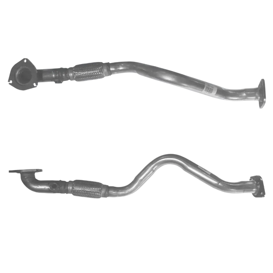 Auspuffrohr Abgasrohr Flexrohr Hosenrohr Abgaskrümmer Rohr bis EURO 4 E-Prüfzeichen für CHEVROLET KALOS 1.4L F14D3 Motor u.a. BM CATALYSTS