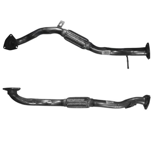 Auspuffrohr Abgasrohr Flexrohr Hosenrohr Abgaskrümmer Rohr bis EURO 4 E-Prüfzeichen für CHEVROLET TACUMA 1.6L 16 V u.a. BM CATALYSTS