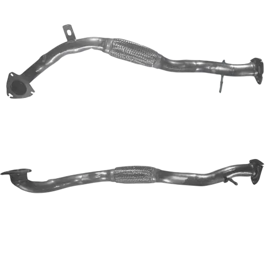 Auspuffrohr Abgasrohr Flexrohr Hosenrohr Abgaskrümmer Rohr bis EURO 4 E-Prüfzeichen für CHEVROLET TACUMA 2L 16-V-X20SED-Motor; 1.... BM CATALYSTS