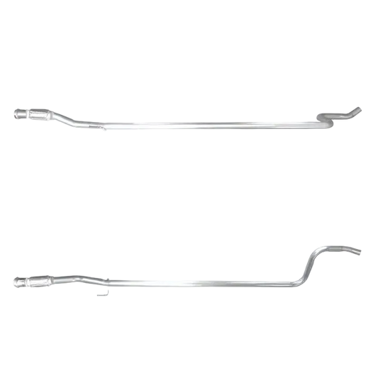 Auspuffrohr Abgasrohr Flexrohr Hosenrohr Abgaskrümmer Rohr bis EURO 4 E-Prüfzeichen für CITROEN C3 1.4L HDi DV4TD-Motor u.a. BM CATALYSTS