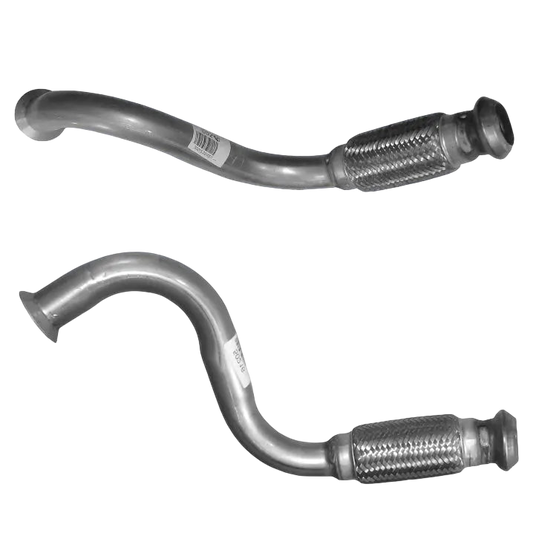 Auspuffrohr Abgasrohr Flexrohr Hosenrohr Abgaskrümmer Rohr bis EURO 4 E-Prüfzeichen für CITROEN C4 1.4L 16-V-ET3J4-Motor u.a. BM CATALYSTS