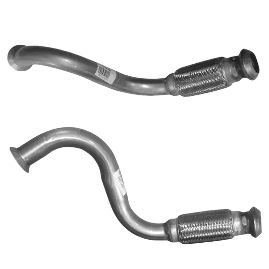 Auspuffrohr Abgasrohr Flexrohr Hosenrohr Abgaskrümmer Rohr bis EURO 4 E-Prüfzeichen für CITROEN C4 1.4L 16-V-ET3J4-Motor u.a. BM CATALYSTS