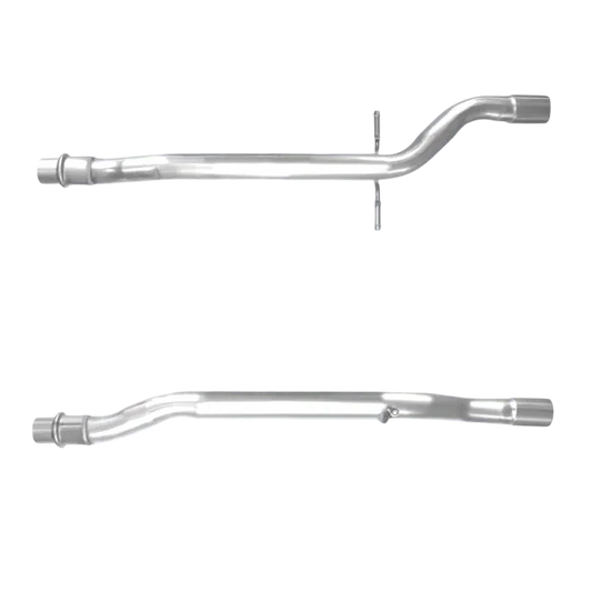 Auspuffrohr Abgasrohr Flexrohr Hosenrohr Abgaskrümmer Rohr bis EURO 4 E-Prüfzeichen für CITROEN C5 2L Mk.2 HDi DW10BTED4 Motor DPF-Modell u.a. BM CATALYSTS