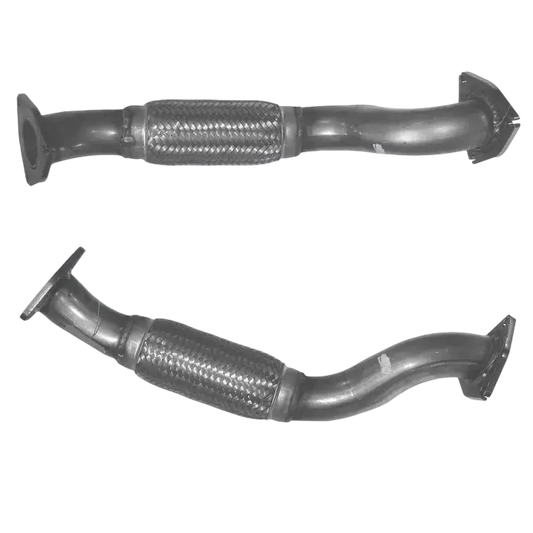Auspuffrohr Abgasrohr Flexrohr Hosenrohr Abgaskrümmer Rohr bis EURO 4 E-Prüfzeichen für CITROEN JUMPER 2.2L Hdi ohne DPF u.a. BM CATALYSTS