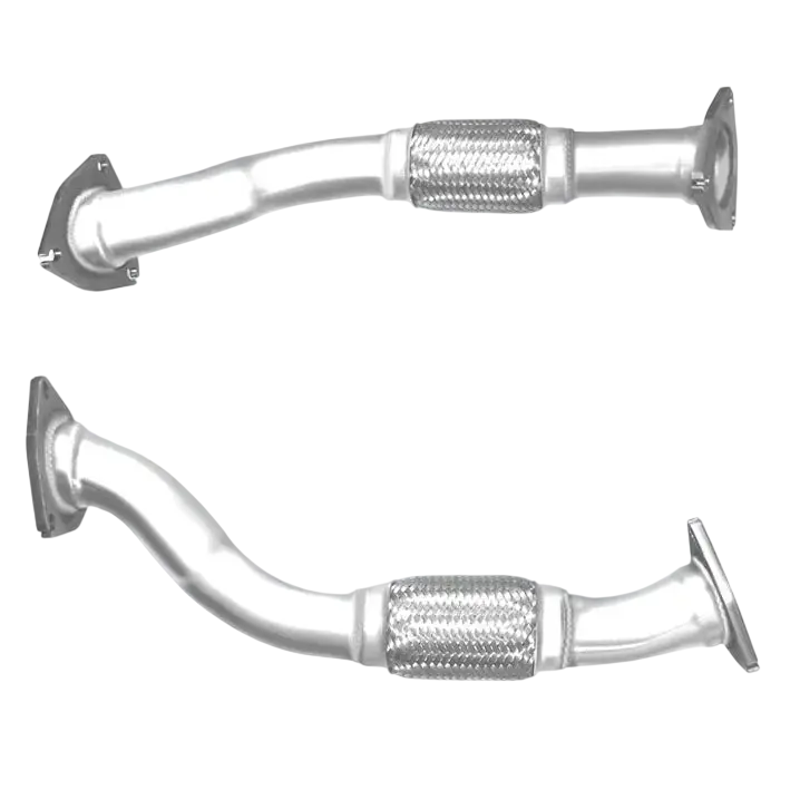 Auspuffrohr Abgasrohr Flexrohr Hosenrohr Abgaskrümmer Rohr bis EURO 4 E-Prüfzeichen für CITROEN RELAIS 3L HDi F1CE0481D F30DT Motor u.a. BM CATALYSTS