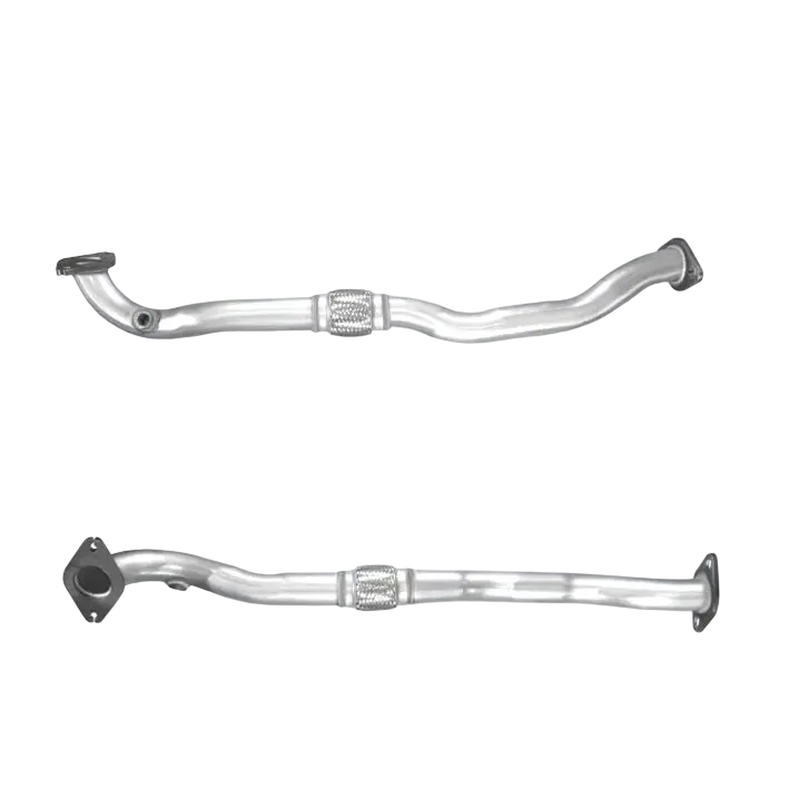 Auspuffrohr Abgasrohr Flexrohr Hosenrohr Abgaskrümmer Rohr bis EURO 4 E-Prüfzeichen für FIAT BRAVO 1.4L 16-V-T-Jet-198A4-Motor u.a. BM CATALYSTS