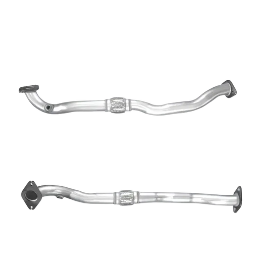 Auspuffrohr Abgasrohr Flexrohr Hosenrohr Abgaskrümmer Rohr bis EURO 4 E-Prüfzeichen für FIAT BRAVO 1.4L 16-V-T-Jet-198A4-Motor u.a. BM CATALYSTS