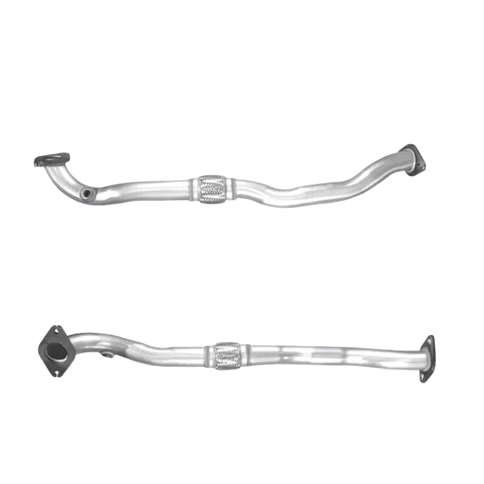 Auspuffrohr Abgasrohr Flexrohr Hosenrohr Abgaskrümmer Rohr bis EURO 4 E-Prüfzeichen für FIAT BRAVO 1.4L 16-V-T-Jet-198A4-Motor u.a. BM CATALYSTS