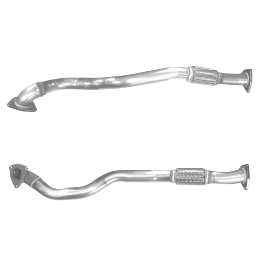 Auspuffrohr Abgasrohr Flexrohr Hosenrohr Abgaskrümmer Rohr bis EURO 4 E-Prüfzeichen für FIAT CROMA 1.9L MJTD Turbodiesel-DPF u.a. BM CATALYSTS