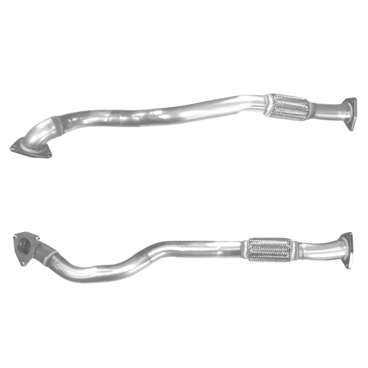 Auspuffrohr Abgasrohr Flexrohr Hosenrohr Abgaskrümmer Rohr bis EURO 4 E-Prüfzeichen für FIAT CROMA 1.9L MJTD Turbodiesel-DPF u.a. BM CATALYSTS