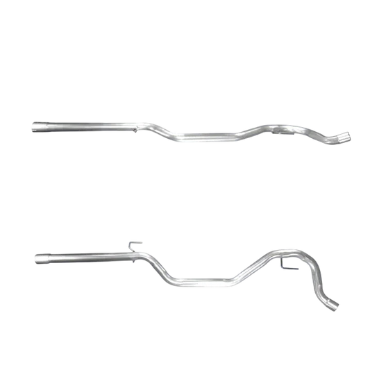 Auspuffrohr Abgasrohr Flexrohr Hosenrohr Abgaskrümmer Rohr bis EURO 4 E-Prüfzeichen für FIAT CROMA 1.9L MJTD Turbodiesel-DPF u.a. BM CATALYSTS