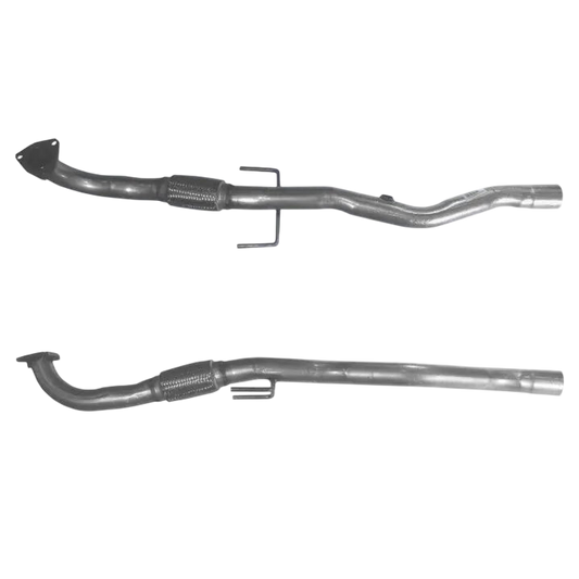 Auspuffrohr Abgasrohr Flexrohr Hosenrohr Abgaskrümmer Rohr bis EURO 4 E-Prüfzeichen für FIAT CROMA 2.2L 16-V-Motor 194A1 u.a. BM CATALYSTS