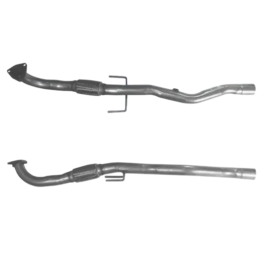 Auspuffrohr Abgasrohr Flexrohr Hosenrohr Abgaskrümmer Rohr bis EURO 4 E-Prüfzeichen für FIAT CROMA 2.2L 16-V-Motor 194A1 u.a. BM CATALYSTS